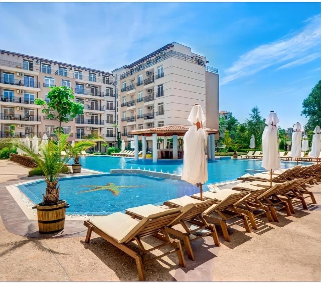 Studio Dans Complexe Proche De La Mer, Sunny Beach Exterior foto
